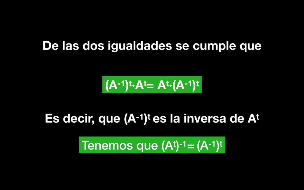 Cómo calcular la inversa de una matriz. Métodos para su solución. 7 Cómo calcular la inversa de una matriz. Métodos para su solución. qué es una propiedad de las matrices inversas